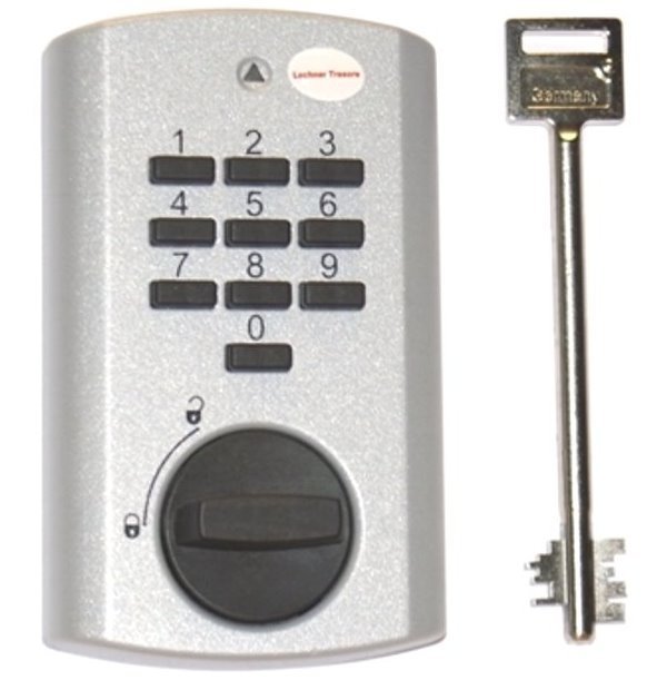 Elektronikschloss mit Notschlüssel